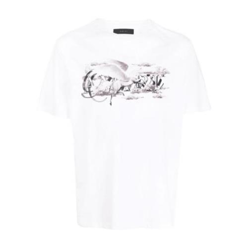 Pegasus Script Logo T-skjorte