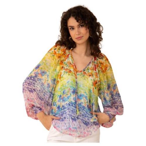 Octavia RayonSilk Blouse