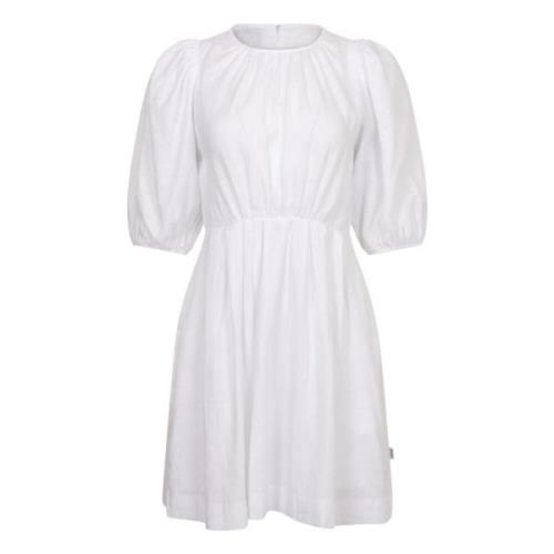 Eli Linen Dress - White