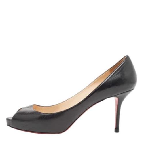 Pre-owned Svart skinn Christian Louboutin haeler