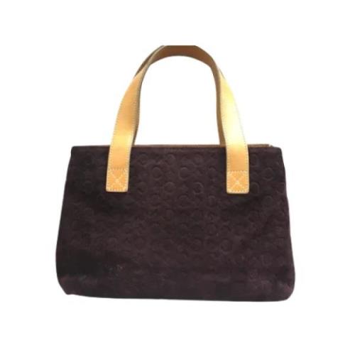 Pre-owned Brun denim Celine Tote