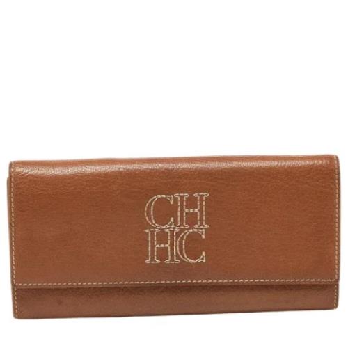 Pre-owned Leather wallets