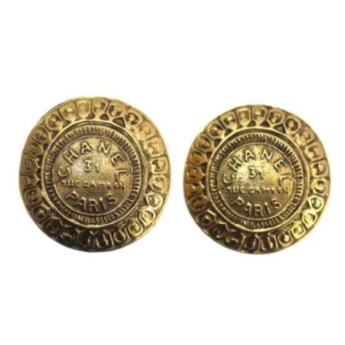 Pre-owned Yellow Gold earrings