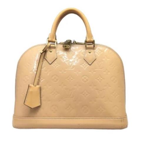 Pre-owned Beige skinn Louis Vuitton Alma