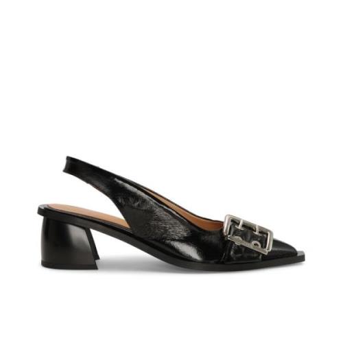 Stilig Buckle Slingback Pump