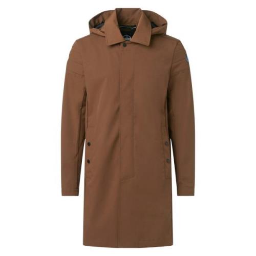 Vanntett trenchcoat med stretch-teknologi