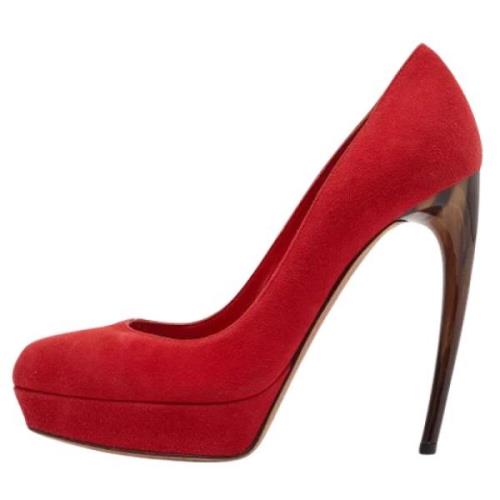 Pre-owned Suede heels