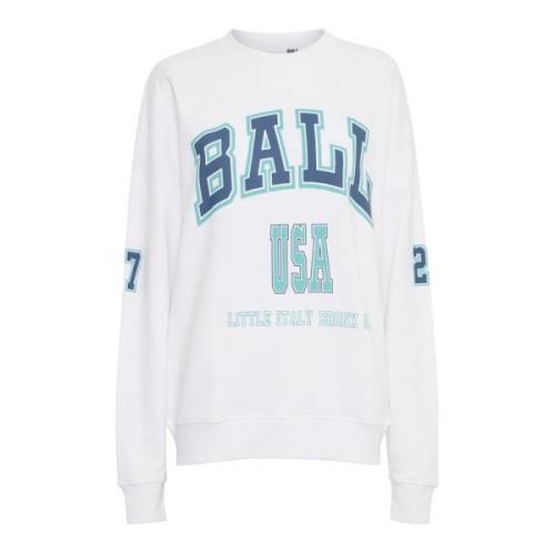 D. Adams Sweatshirt Bright White