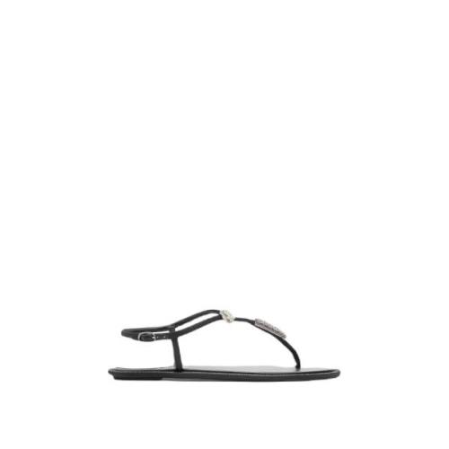 Flat Strass Diana Sandal