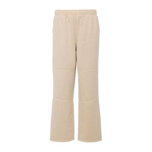 Beige Bomull Jogging Loose-Fit Bukser