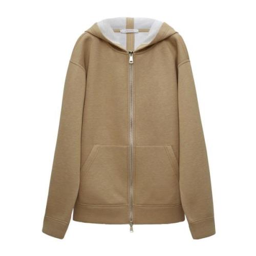 Oversized Hettejakke Adored Beige