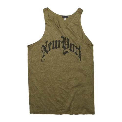 New York Avslappet Tank Top