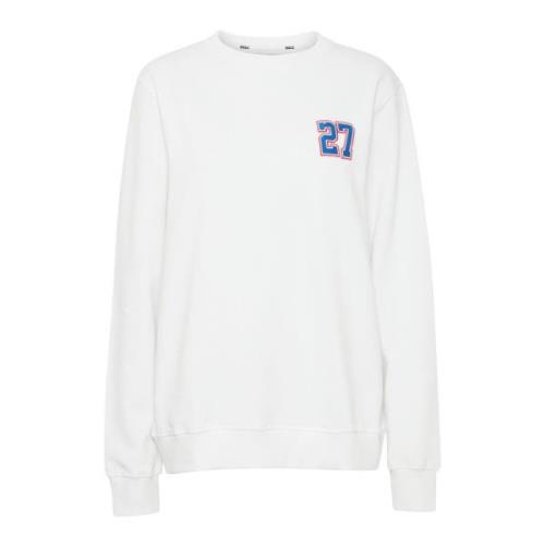 Luksuriøs Brodert Sweatshirt