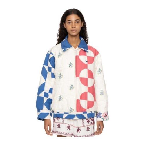 Tanya Patchwork Long Sleeve Jacket - Multi