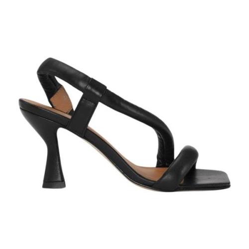 Elegant Svart Sandal