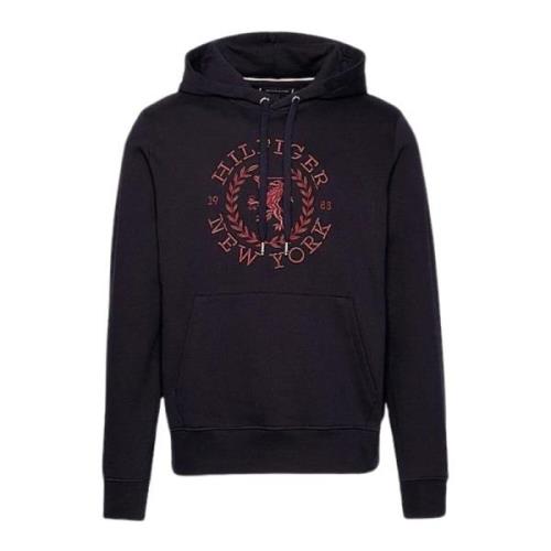 Sort Herre Sweatshirt med Logo