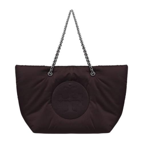 Ella Logo-Patch Tote Bag