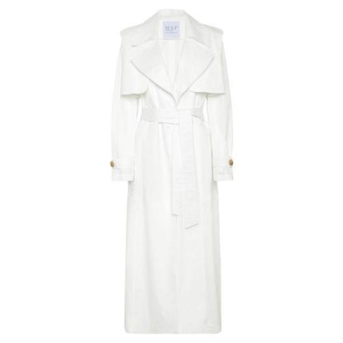 Klassisk Trenchcoat med Brede Revers