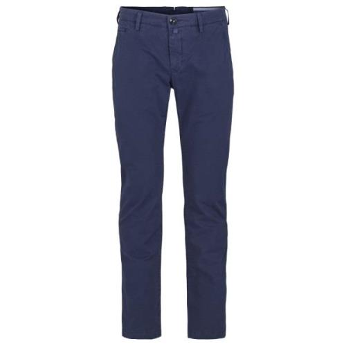 Marineblå Slim Fit Chinos