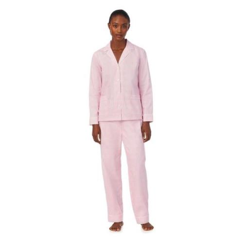 Rosa Pyjamas med Lang Bukse