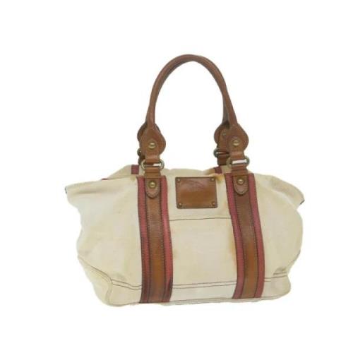 Pre-owned Cotton handbags