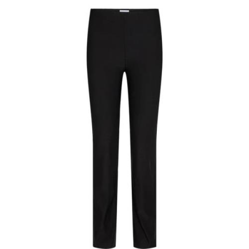 Flared Leggings med Splitt Hem