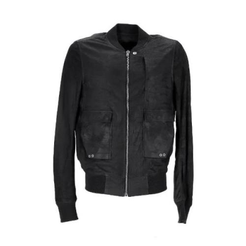 Pre-owned Leather outerwear