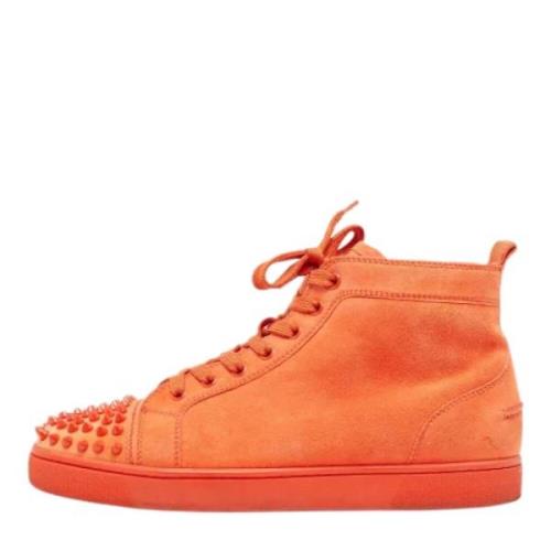 Pre-owned Suede sneakers