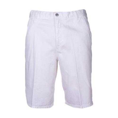 Herre Bermuda Shorts, Regular Fit, Lav Midje