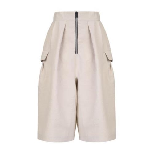 Stilig Sandy Beige Sommer Shorts