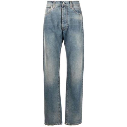 Lys Blå Low Rise Jeans