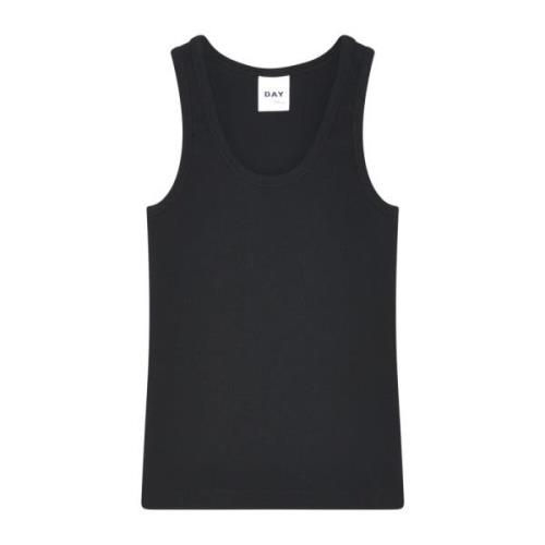 Ribbet Tank Top - Klassisk Stil