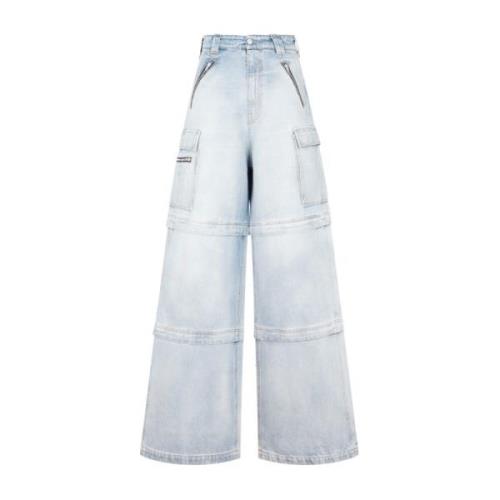 Blå Transformer Baggy Jeans Aw23