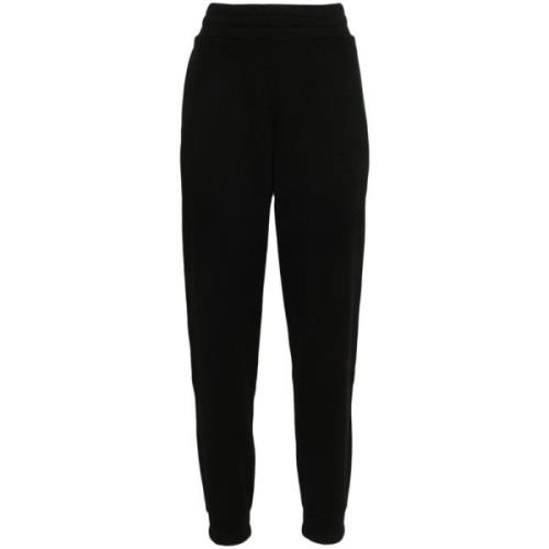 Svart Logo Bomull Sweatpants