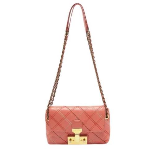 Pre-owned Oransje skinn Marc Jacobs Crossbody Bag