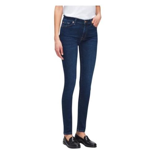 Høy Midje Skinny Eco Jeans