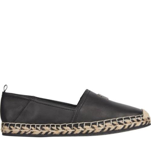 Sorte Espadrilles for Kvinner