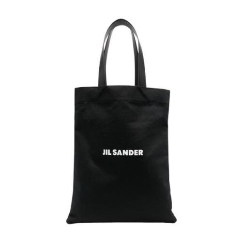 Luksuriøs Svart Tote Bag for Menn