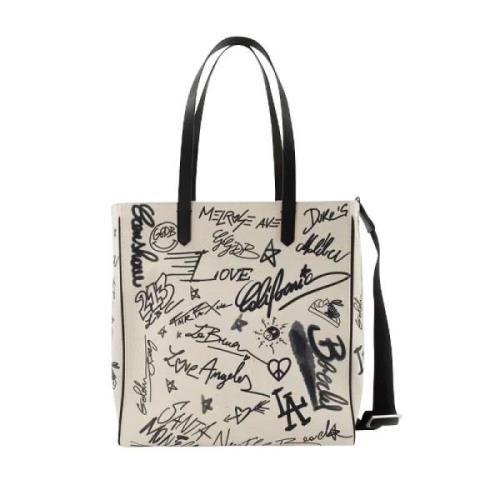 Beige Canvas Golden Goose Tote