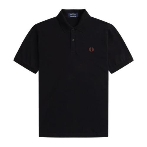 Original Plain Polo Svart & Brun