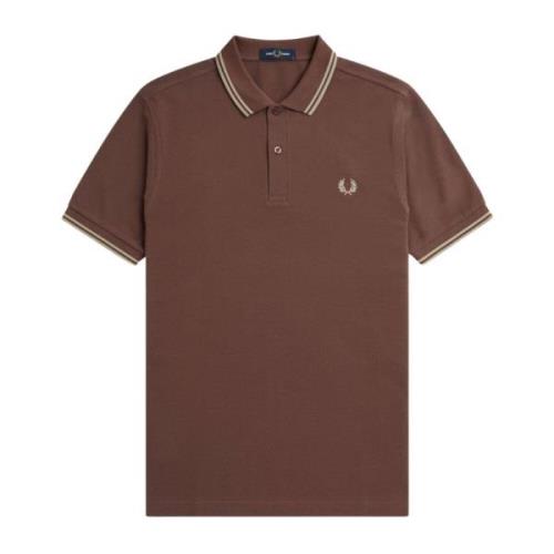 Polo med dobbel stripe M3600