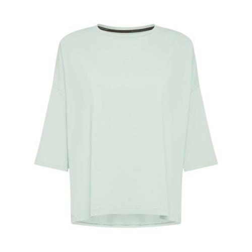 Boxy Cut Oxford T-Shirt Milk Mint