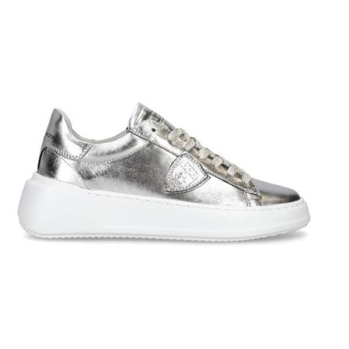 Sølv Glamour Sneakers