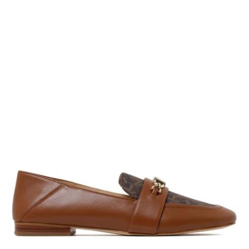 Brun Skinn Loafers