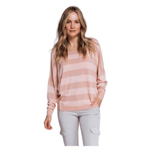 Stripete Rosa Pullover Talia