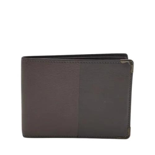 Pre-owned Leather wallets