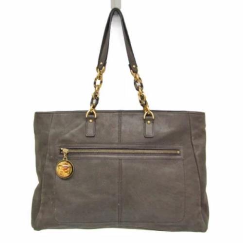 Pre-owned Leather totes