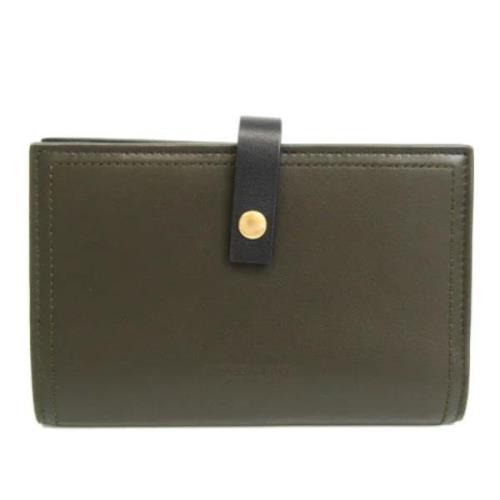 Pre-owned Leather wallets