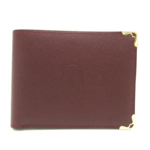 Pre-owned Leather wallets