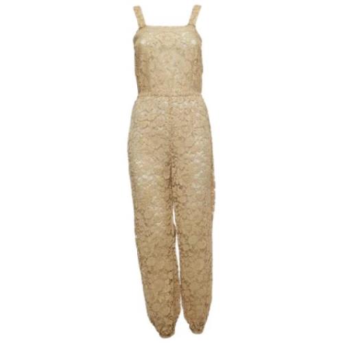 Pre-owned Beige blonder Dolce & Gabbana jumpsuit